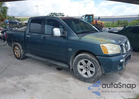 2004 Nissan Titan Le из США, поврежденный, VIN 1N6AA07A64N507944
